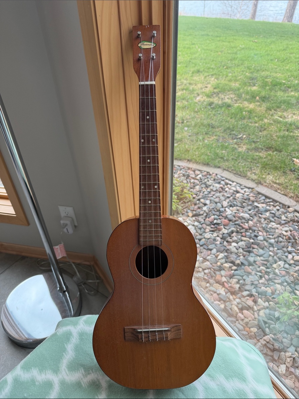 Vintage Harmony Natural Wood Ukulele 30” long